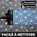 Miniatyrbilde 4 av 5: 160 x 230 cm Shaggy stueteppe til stue Plysj Myk Polypropylen Fibe