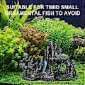 Miniatyrbillede 5 af 5: 1 stk Kreativ akvarie dekoration landskab harpiks stenhave akvarium simulering harpiks stenhave  style43