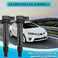 Miniatyrbillede 5 af 5: Tændspoler 90919-02238 til Celica Matrix L4 1.8L 90919 02238 9091902238