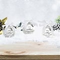 Miniatyrbilde 5 av 5: Engle i himmelen minnesmerkepynt juletrepynt (mor)