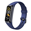 Miniatyrbillede 5 af 5: Fitness Tracker Smartwatch, Aktivitetsmåler med 1,1\" AMOLED Touch Farveskærm, Vandafvisende Skridttæller til Android iPhones -GSL Blå