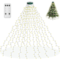 Miniatyrbillede 3 af 5: 8 x Trælys, 280 LED Trælys Ringe, 2m Højde, 8 Tilstande, Ch