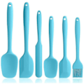 Miniatyrbild 1 av 5: Silikonspatelset - 6-delat set med non-stick gummispatel med fläck