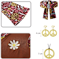 Pikkukuva 4 / 5: SuloinenDIY Plus Size Hippie-asu Naisten Vaatteet m