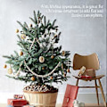 Miniatyrbillede 3 af 4: 2 stk. Kunstige Pindenegle Falske Planter Pindenegle Chic Julepynt
