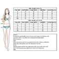 Miniatyrbillede 3 af 5: Piges badedragt gradient split kvinde sexet backless blomsterprint bikini badetøj 2xl Clouds