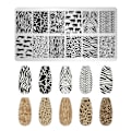 Miniatyrbillede 1 af 4: 1 stk. rustfrit neglemarkør - leopardprint, genanvendelig negle