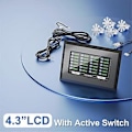 Miniatyrbillede 5 af 5: BMS Tilbehør 4,3 Tommer LCD Skærm med Aktiv Switch Monitor til JK Smart BMS