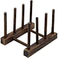 Miniatyrbild 1 av 5: Justerbar Design Bambu Skärbräda Organisatör, Multifunktionellt Verktyg För Olika Köksbehov, Lätt Att Rengöra Och Resistent Mot Mögel, Grytlock
