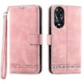 Miniatyrbillede 1 af 5: DIERFENG DF-03 til Oppo A78 5G Læder Telefon Cover Linjer Prægning Cover med Stand Wallet (Style B)