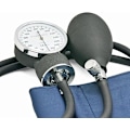 Miniatyrbillede 3 af 5: Blå sort aneroid sphygmomanometer med dobbelt stetoskop manuelt armblodtryksmåler taske til akut service læge konsultation