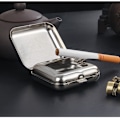 Miniatyrbillede 5 af 5: Askebæger Metal Låsbart Lommeaskebæger, 6*5,5cm