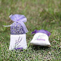 Miniatyrbillede 3 af 4: 20 stk Tomme Poseposer Blomsterprint Duft Lavendel Posepose Pung (Lyselilla)