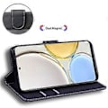 Miniatyrbillede 3 af 5: For Honor X7a 5G Stand Wallet Cover Tiger Mønster Præget PU Læder Flip Telefon Cover (Style A)