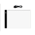 Miniatyrbilde 1 av 3: A4 LED skrivebrett tegne ultra-tynn justerbar lysbord USB pow