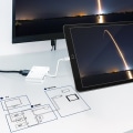 Miniatyrbillede 5 af 5: HDMI OTG-adapter, HDMI USB-hub, Lightning til HDMI Digital AV 6-i-1