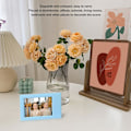 Miniatyrbillede 2 af 5: 5 stk. Billedramme 9x6cm (Blå), Klassisk Rektangulær til Skrivebord