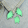 Miniatyrbillede 3 af 3: Broche Pin Sød Frø Nonbinær Transkønnet Stolthed