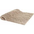 Miniatyrbild 5 av 5: 40 x 60m Mikrofiber Shag Halkskyddad Badmatta Beige csparkv-eu