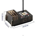 Pikkukuva 4 / 5: ER5C V2 RX -vastaanotin 5CH ELRS 2.4GHz PWM -vastaanotin RC FPV -autolle, -veneelle ja -kuorma-autolle