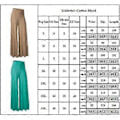 Miniatyrbilde 2 av 2: Dame Fit & Flare Enkle Bukser Myke Pustende Casual Lange Bukser Sommer Sport Trening Yoga Dans Bukser (2XL Hvit)