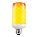 Miniatyrbillede 1 af 5: LED-pære med flammeeffekt simulerer naturlig ild E27 E26 E14 E12 B22 Dekorativ lampe (E26)