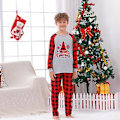 Pikkukuva 2 / 5: Jouluiset perheen pyjamasetit Jouluiset perheen pyjamasetit (10-11 vuotta lapsille)