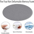 Pikkukuva 4 / 5: Irrotettava tyyny, pyöreä memory foam -tuolinpehmuste, liukumaton pehmeä hengittävä istuintyyny (35*24CM style2)