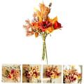 Miniatyrbilde 2 av 4: 2 stk bukett kunstige blomster julepynt tørket flyt