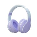 Pikkukuva 1 / 5: Bluetooth-kuuloketarjoukset - Asennettava kokoontaitettava langaton Bluetooth-kuuloke metallisirulla Bluetooth FM liitettävä kortti (violetti)
