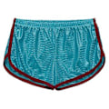 Miniatyrbild 1 av 5: Män Herrunderkläder Solid Färg U Konvex Låg Midja Elastisk Andningsbar Underbyxor Lös Mesh Boxers Kalsonger Casual Sport Shorts för inomhus (XL Himmelblå)