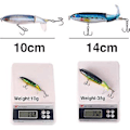 Miniatyrbillede 4 af 4: 1 stk 35g Agnskrue Overflade Traktor Blyant Plastik Hård Agns Imitation Falsk Agns Imitation Fiskegrej Produkter