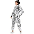 Miniatyrbillede 3 af 5: Rum Astronaut Cosplay Uniform Mænd Kvinder Halloween Karneval Performance Kostume (XXL Dame)