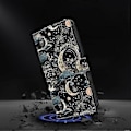 Miniatyrbild 4 av 5: För iPhone 16 Pro Max Fodral PU Läder Plånbok Flipskydd med Ställfunktion (Stil I)