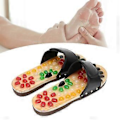 Miniatyrbillede 5 af 5: Akupressur Fodmassage Slippers Zoneterapi Akupunktstimuleringssko til Mænd Kvinder 3536