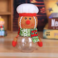Miniatyrbillede 2 af 2: Julegodterglas Opbevaringsflaske Julemandspose Julegaveæske til børn (Peberkage 5 stk)