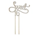 Miniatyrbilde 1 av 2: TOYMYTOY 1 stk. Monogram Sweet 16 Kaketopp 16-årsdag Jubileum Krystall Rhinestones Dekorativ Kaketopp for Sweet 16 Fest Temaer Dekorasjon S