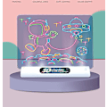 Pikkukuva 2 / 2: 3D-fluoresoiva piirtotaulu, taianomainen opetuslelu lapsille (S)