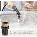 Miniatyrbilde 5 av 5: 4 stk KARCHER damptilbehør, KARCHER børste sett, liten kobber r