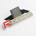Pikkukuva 1 / 3: Volvo R Design punainen Grill-emblem Xc60 V70