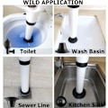 Miniatyrbillede 5 af 5: Toilet Unblocker, Afløbsrenser, Toiletprop, Heavy Duty A