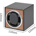 Miniatyrbild 2 av 5: Automatisk Urvinda, Urbox, Urvinda, Urbox, Urvinda för 1 Ur, Svart & Trä