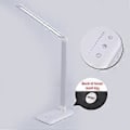 Miniatyrbillede 1 af 5: LED Skrivebordslampe, Touch-kontrol med hukommelsesfunktion, øjenvenligt LED-panel, dæmpbar til hjemmekontor, sengebord og kommodebelysning