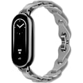 Miniatyrbild 1 av 6: Silikonarmband Kompatibelt med Xiaomi Smart Band 8 - Ringspänne Justerbart Armband Snygg Design Armband för Kvinnor Mi Band 8 Armband