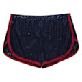 Miniatyrbild 1 av 5: Mäns Underkläder Solid Färg U Konvex Låg Midja Elastisk Andningsbar Underbyxor Lös Mesh Boxers Kalsonger Casual Sport Shorts för inomhus (M Royal Blue)
