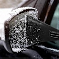 Miniatyrbilde 3 av 5: Is-skrape for bilrute, ripesikker is, snø, frostfjerning med skumhåndtak, effektiv og holdbar isskrape for biler, SUV-er, lastebiler