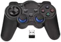 USB Trådlös Spelkontroll Gamepad för PC/Laptop Dator(Windows XP/7/8/10) & PS3 & Android & Steam - [Svart]