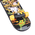 Miniatyrbilde 5 av 5: Mini Skateboard Finger Skateboard Leke 1:6 Dukkehust Mini Firehjuls Skateboard
