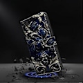 Miniatyrbild 4 av 5: För iPhone 16 Pro Max Fodral PU Läder Plånbok Flipskydd med Stående Funktion (Stil A)