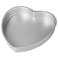 Miniatyrbillede 1 af 5: Party Perfect Hjerteformet Kageform, Bageform i Aluminium til Uforglemmelige Begivenheder, Garanti for Jævn Opvarmning, Rustfri Robust Legering til Bryllup
